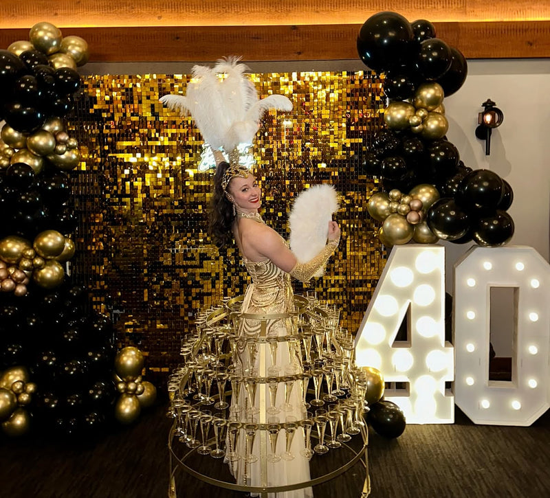 Champagne Woman